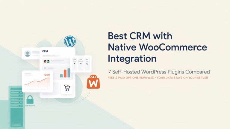 Best CRM with native WooCommerce integration