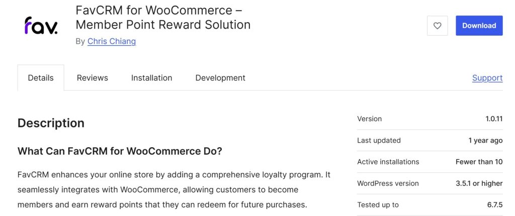 FavCRM for WooCommerce