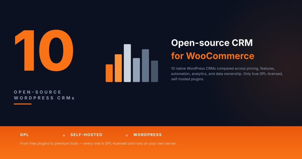 Open-source CRM for WooCommerce