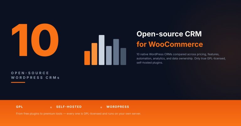 Open-source CRM for WooCommerce