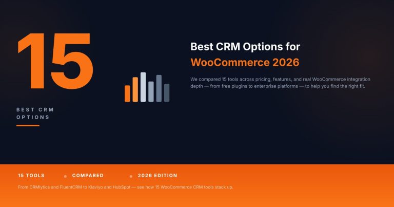 best crm options for woocommerce